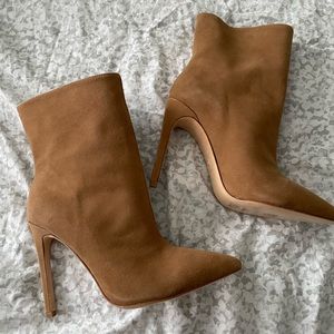 Raye suede booties